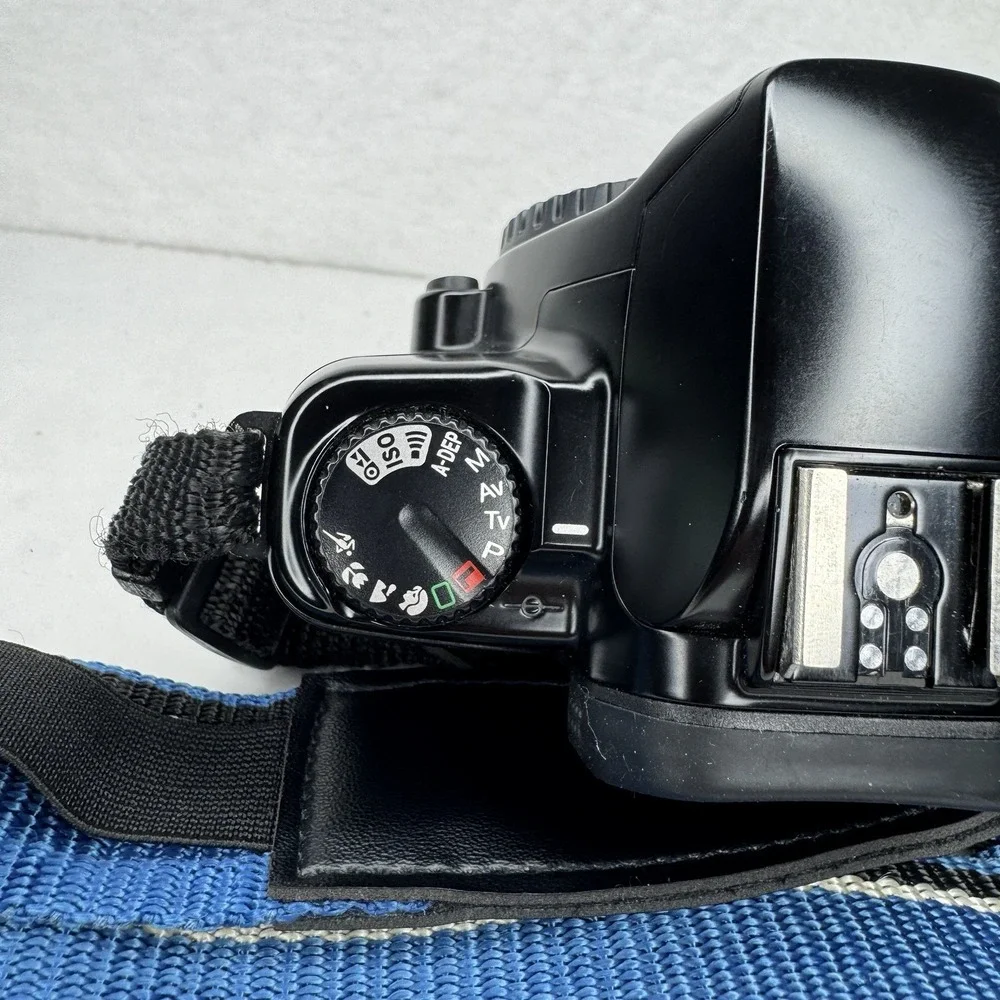 Canon EOS Rebel X S‎ 35mm Film SLR Camera Body 35mm And Strap